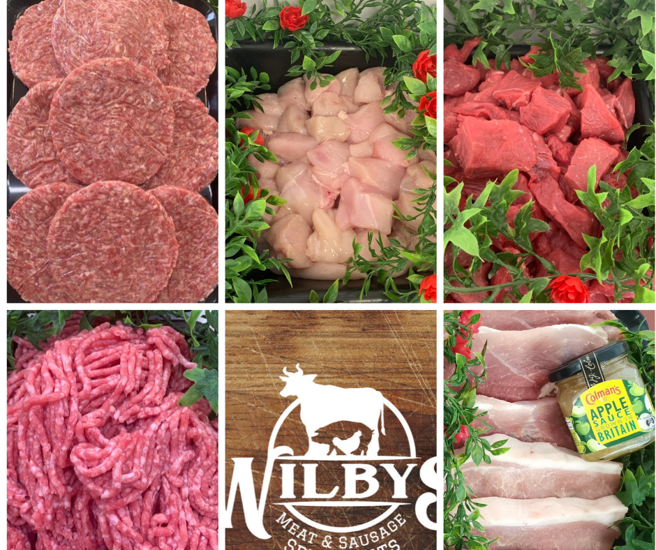 Original Wilbys Small Family Meat Pack photographs